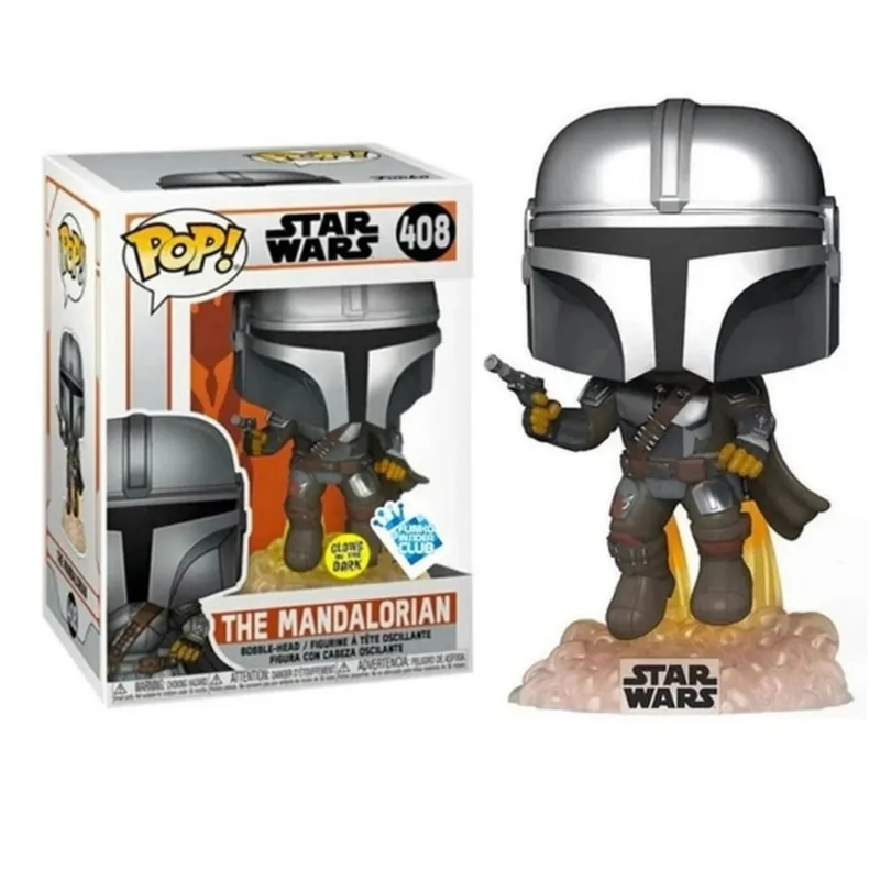 Funko Pop Mandalorian 408 GITD - Star Wars The Mandalorian