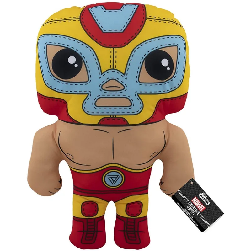 Funko Pop! Pelúcia: Marvel Luchadores - 17,5 Homem de Ferro Multicolor
