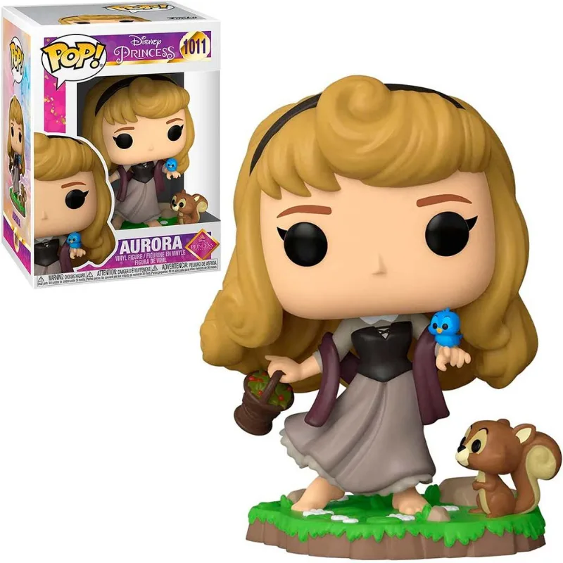 Boneco Funko Pop Aurora 1011 A Bela Adormecida Disney Princess