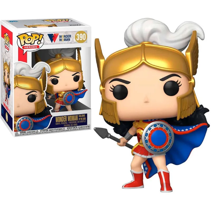 Funko Pop Mulher Maravilha Challenge of the Gods 390 Wonder Woman