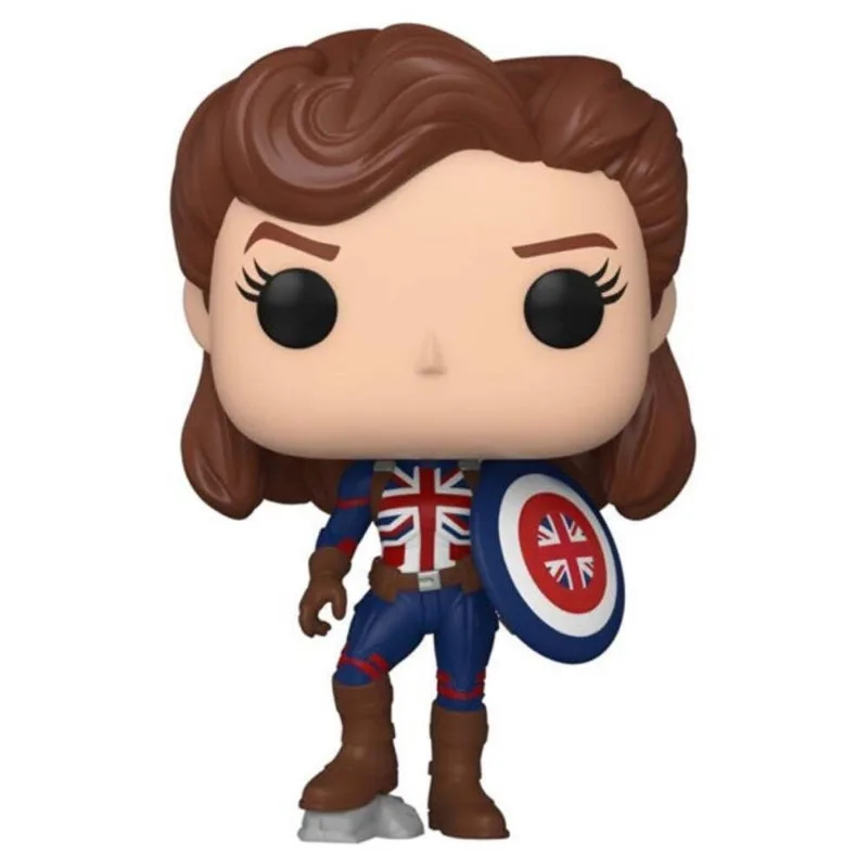 Boneco Funko Pop Marvel What If Captain Carter Especial 875