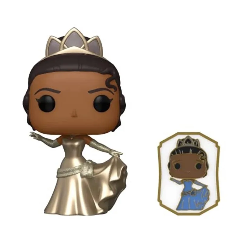 Pop! Ultimate Princess Collection - Tiana pop & Pin Vinil Figure - Loja Exclusiva