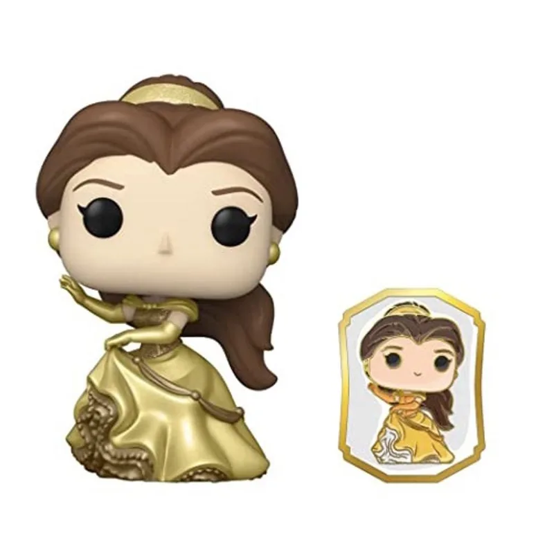 Funko pop! Coleção Ultimate Princess - Belle pop & Pin