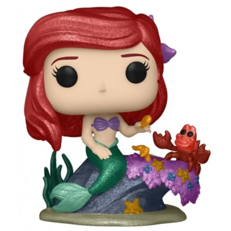 Boneco Funko Pop Disney Princess Ariel Esp Diamond 1012