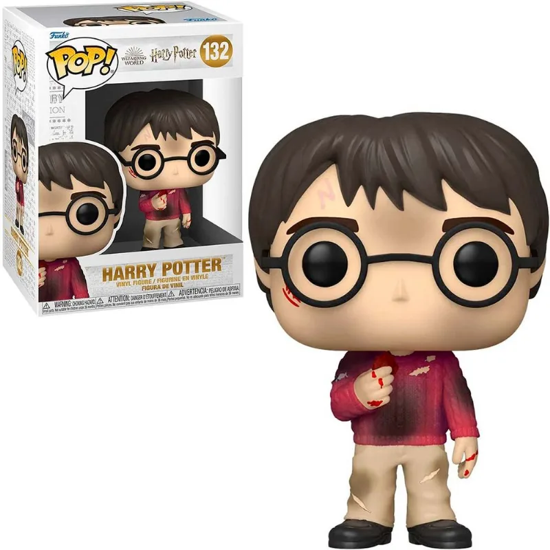 Boneco Funko Pop Harry Potter with Philosopher Stone 132 Harry Potter