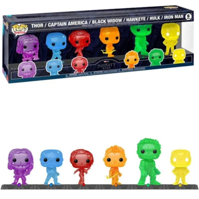 Boneco Funko Pop Marvel Especial Edition The Infinity Pack 6