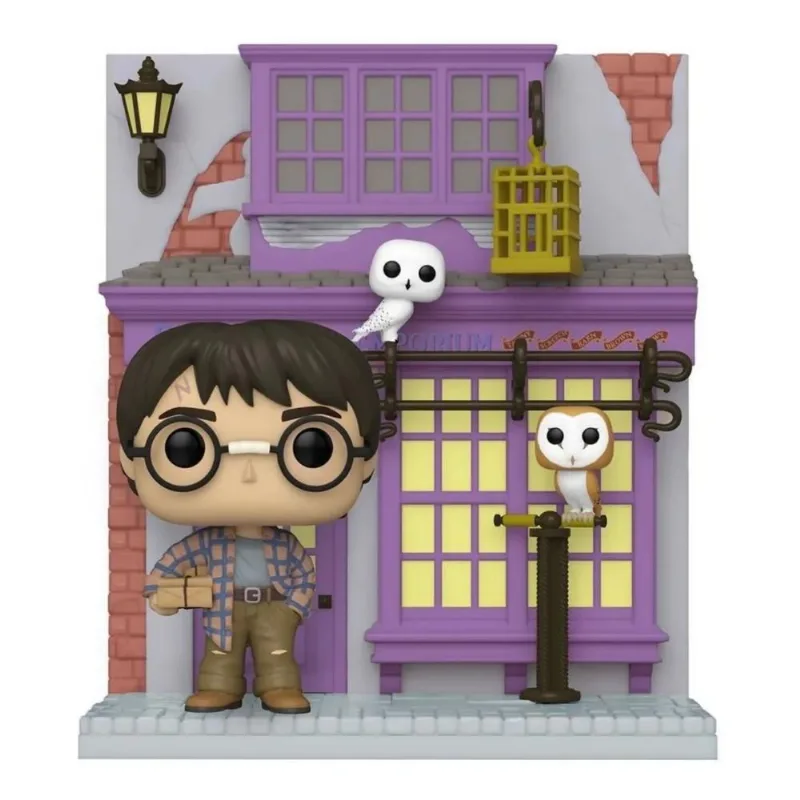 Boneco Funko Pop Harry Potter with Eeylops owl Emporium 140