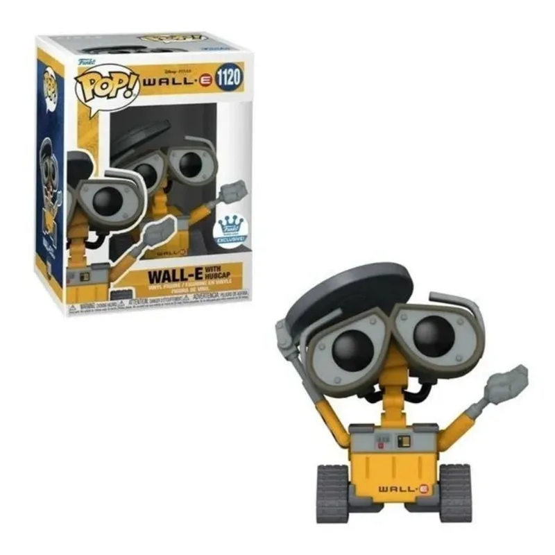 Boneco Funko Pop Disney Wall-e with Hubcap Exclusive 1120