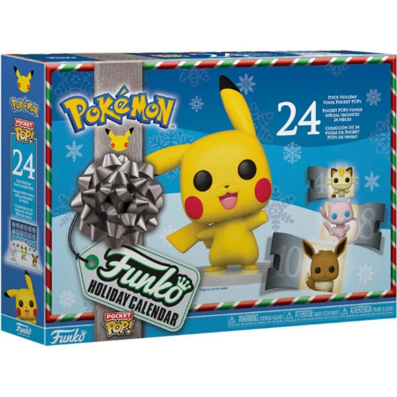 Funko Pop Pokémon Advent Calendário 24 Pocket Pop Original