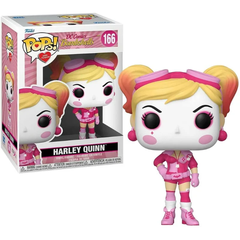 Funko Pop Harley Quinn 166 Arlequina DC Comics Bombshells