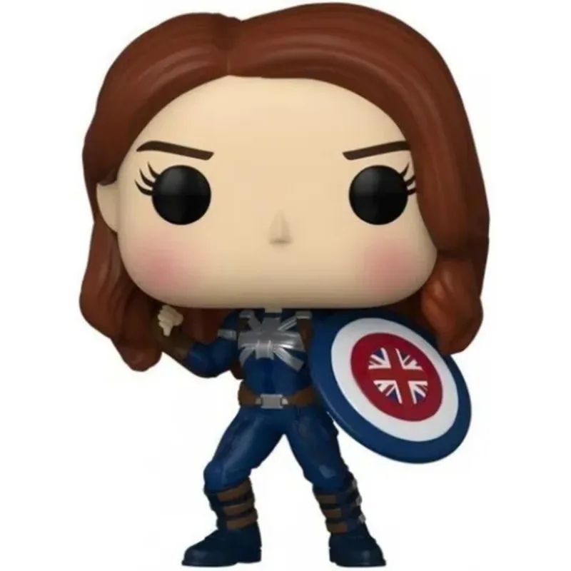 Boneco Funko Pop Marvel What If...? Captain Carter 968