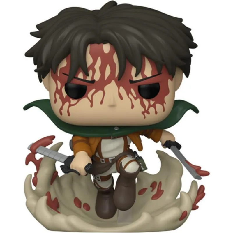 Boneco Funko Pop Animation Attack on Titan Battle Levi 1169