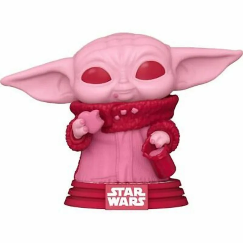 Boneco Funko Pop Star Wars Valentines Grogu with Cookies 493