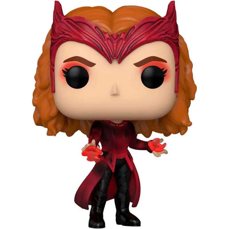 Boneco Funko Pop Marvel Scarlet Witch 1007 Feiticeira Escarlate Doutor Estranho no Multiverso da Loucura
