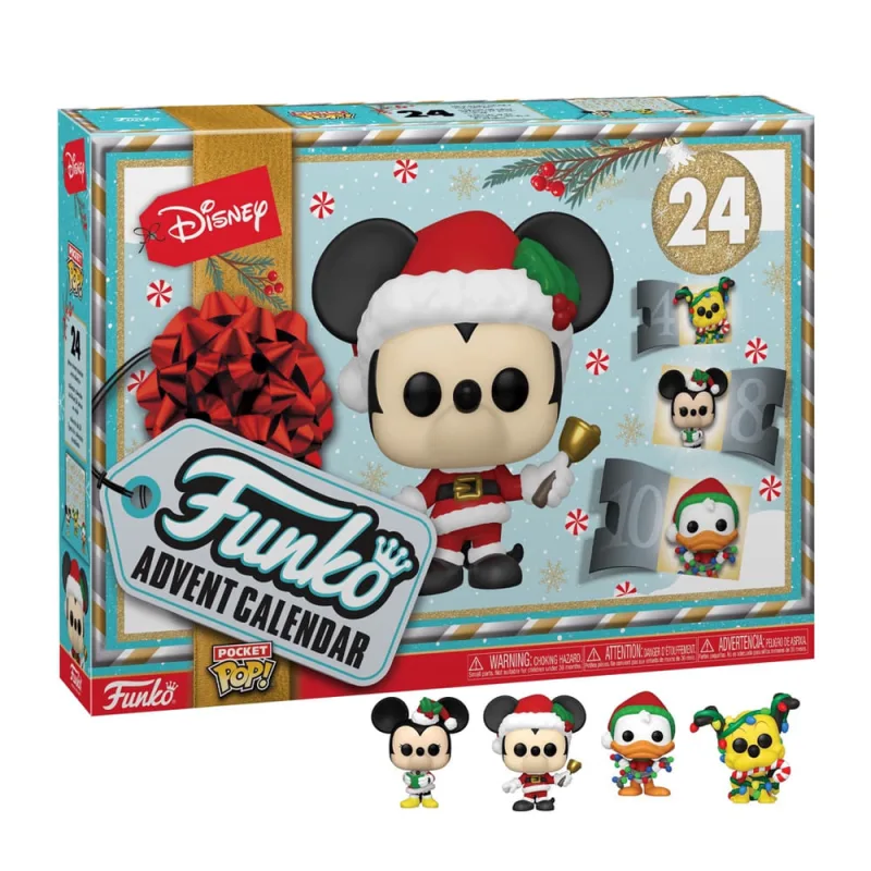 Calendário do Advento Funko Pop! Disney com 24 Pocket Pops! - Não Disponível