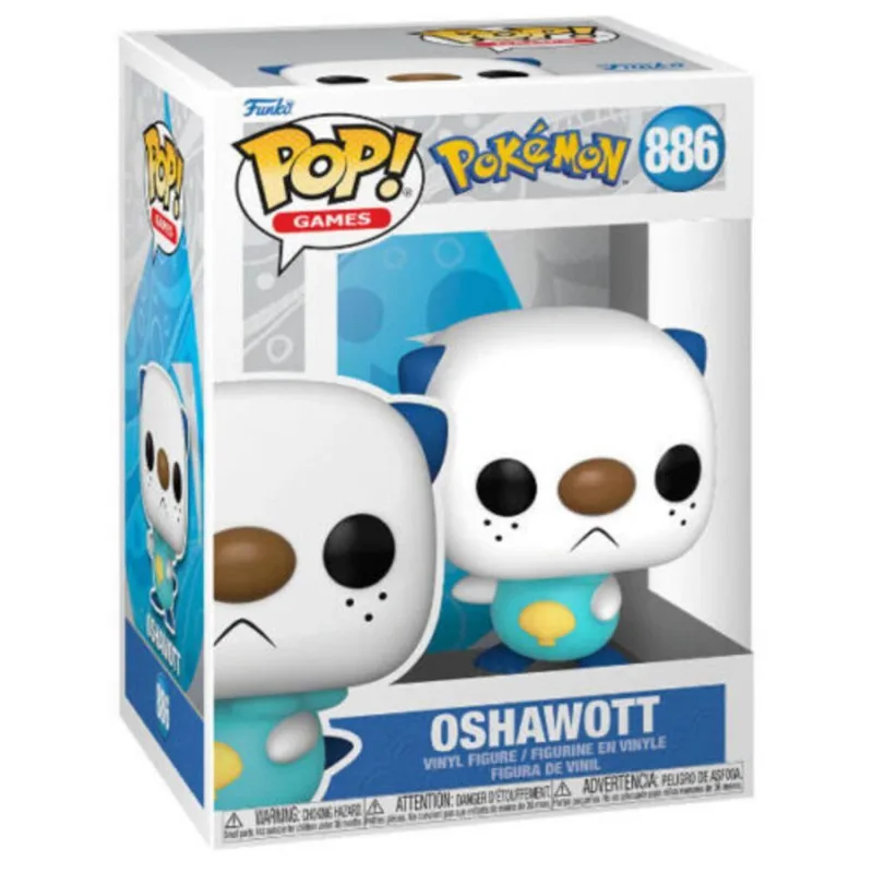 Boneco Funko Pop Pokémon Oshawott 886