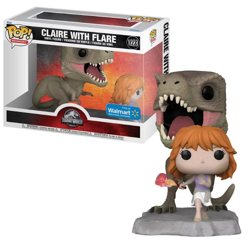 Boneco De Vinil Funko Pop! Momento Do Filme Jurassic World Claire