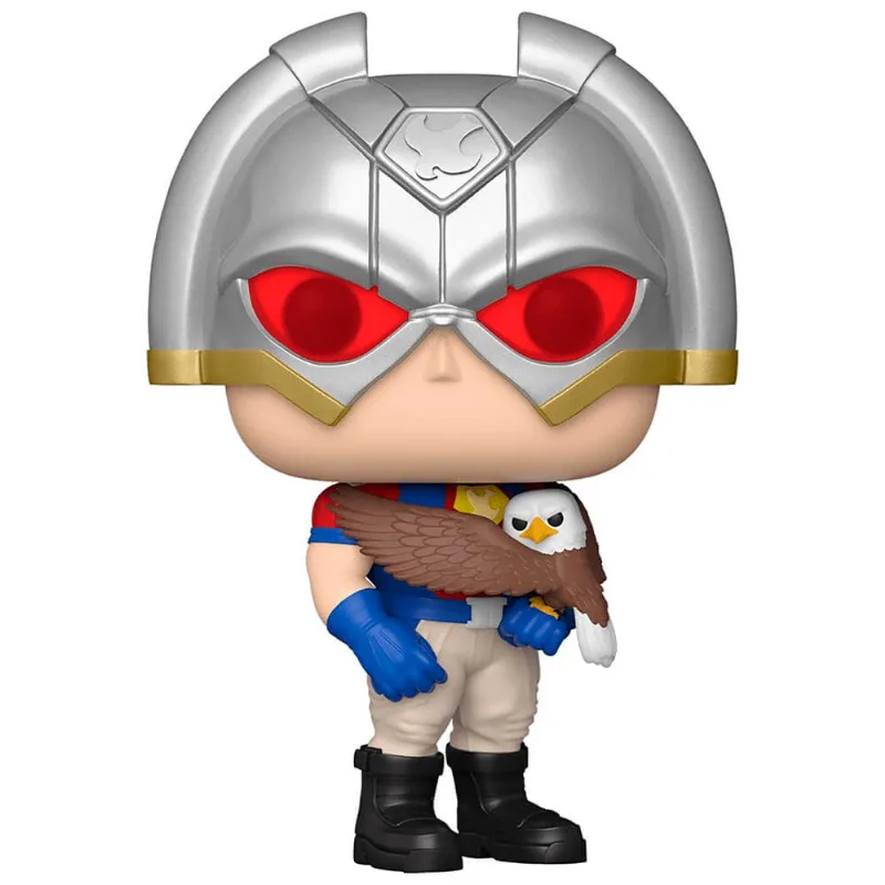 Boneco Funko Pop dc Peacemaker with Eagly 1232 Pacificador