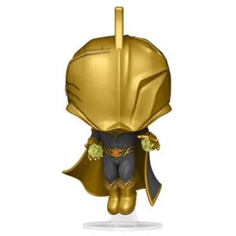 Adão Negro: Dr. Destino Metálico em Funko Pop