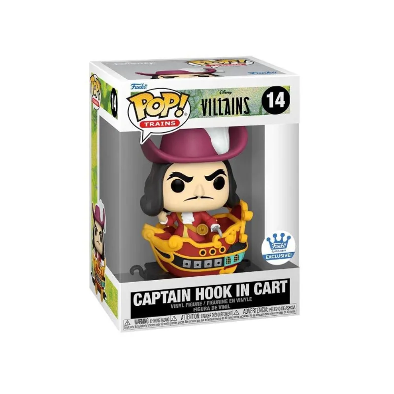 Funko pop! Disney Villains treina o Capitão Hook em uma loja