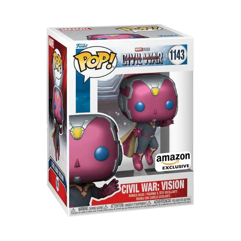 Funko Pop! Marvel: Capitão América: Guerra Civil Build A Scene - Visão