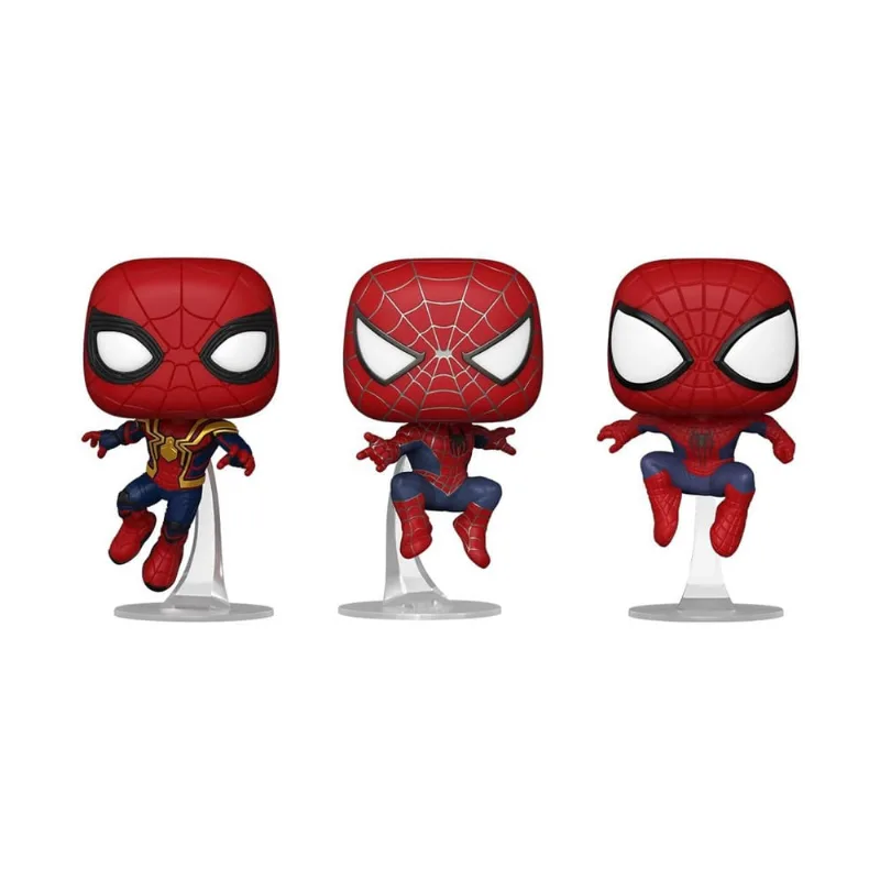 Funko Pop! Marvel: Homem-Aranha: No Way Home Pacote com 3,