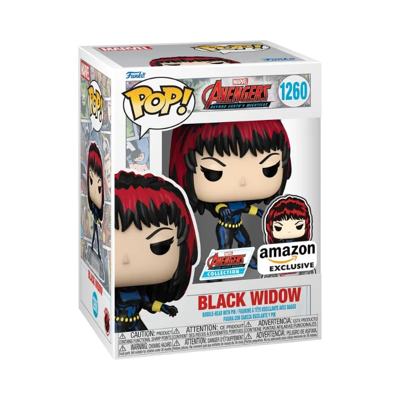 Funko Pop! & Pin: Os Vingadores: Os Heróis Mais Poderosos da Terra -