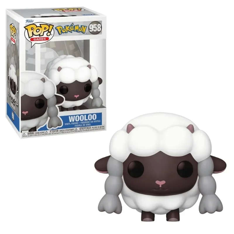 BONECO FUNKO POP! POKÉMON: WOOLOO 958