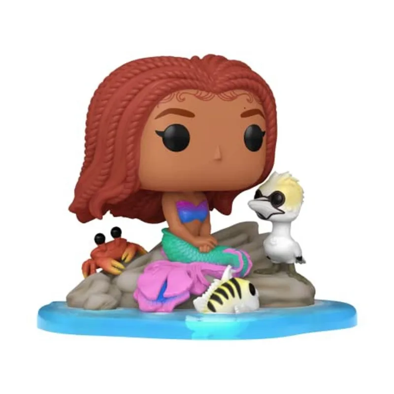 Funko Pop! Deluxe: Disney - A Pequena Sereia, Ariel & Fr