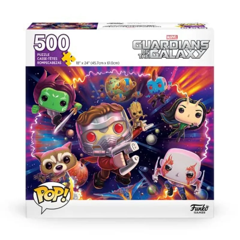 Funko Pop! Marvel Puzzle: Guardiões da Galáxia