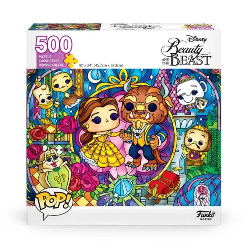 Funko Pop! Puzzle: A Bela Disney e a Fera
