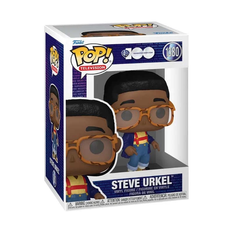 Boneco de vinil Funko Pop! tv: wb 100 Family Matters Steve Urke