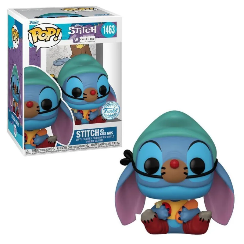 Funko Pop! Exclusivo Stitch Fantasia De Gus Gus
