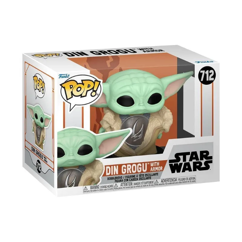 Funko Pop! Star Wars: The Mandalorian - Din Grogu Com Armadura