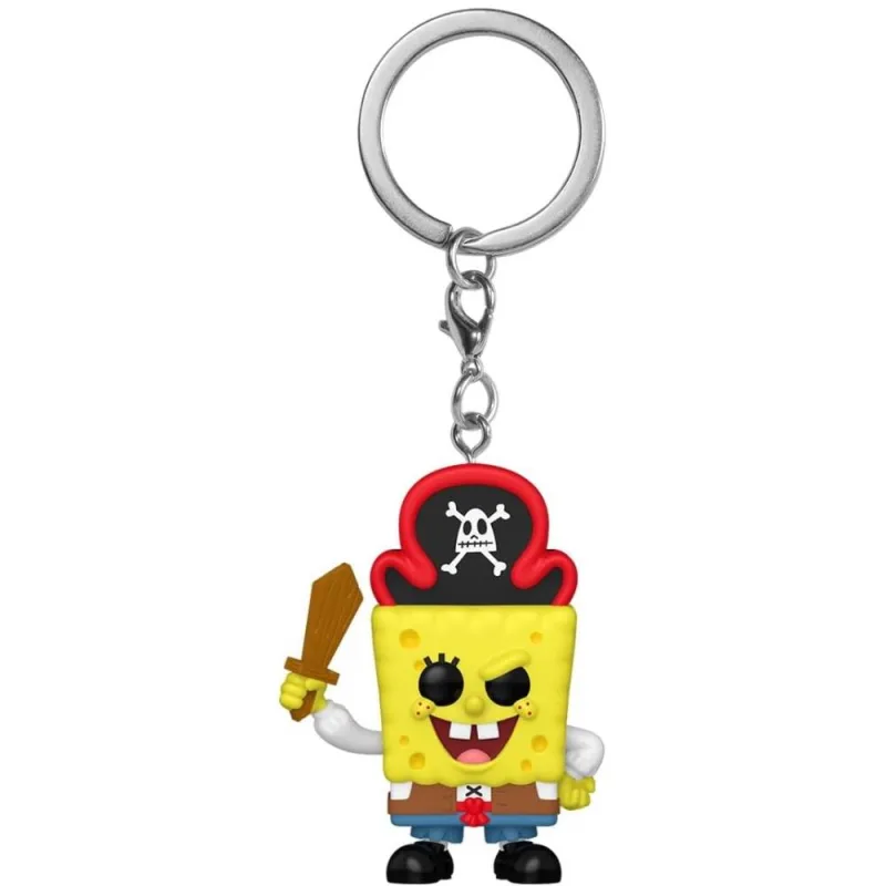 Chaveiro The Spongebob Movie: Search Squarepants - Spongebob Squarepants - Funko Pocket Pop - LC