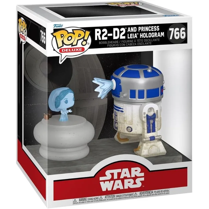 Star Wars - R2-D2 And Princess Leia Hologram (766) - Funko