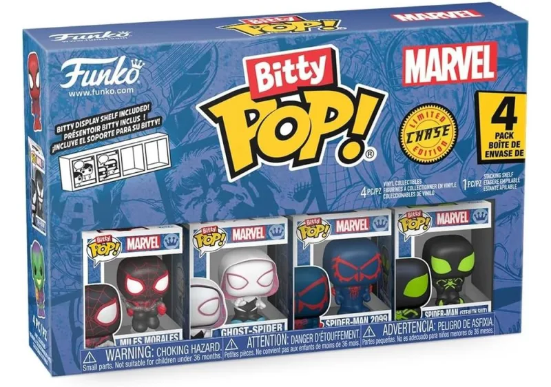 Spider-Man - Miles Morales (4 Pack) - Funko Bitty Pop - LC