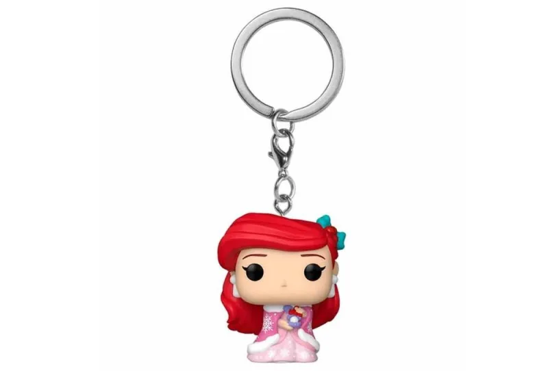 Chaveiro Disney Princess Holiday - Ariel - Funko Pocket Pop - LC