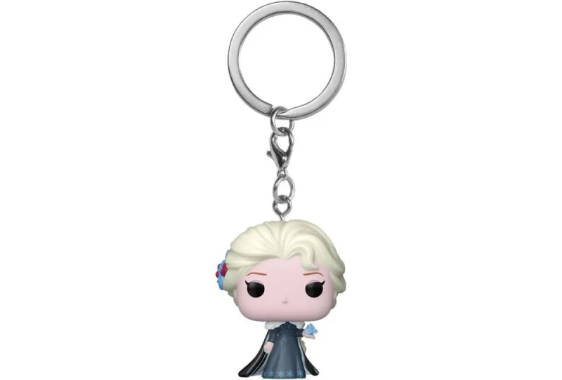Chaveiro Disney Princess Holiday - Elsa - Funko Pocket Pop - LC