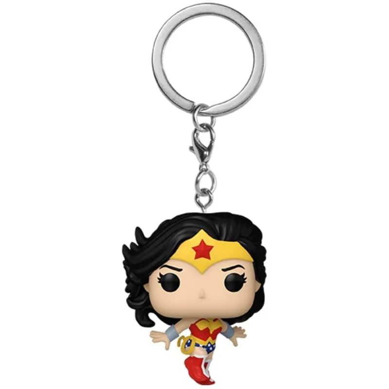 Chaveiro Dc Super Heroes - Wonder Woman - Funko Pocket Pop - LC