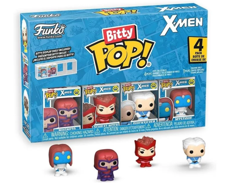 X-Men - Magneto (4 Pack) - Funko Bitty Pop - LC