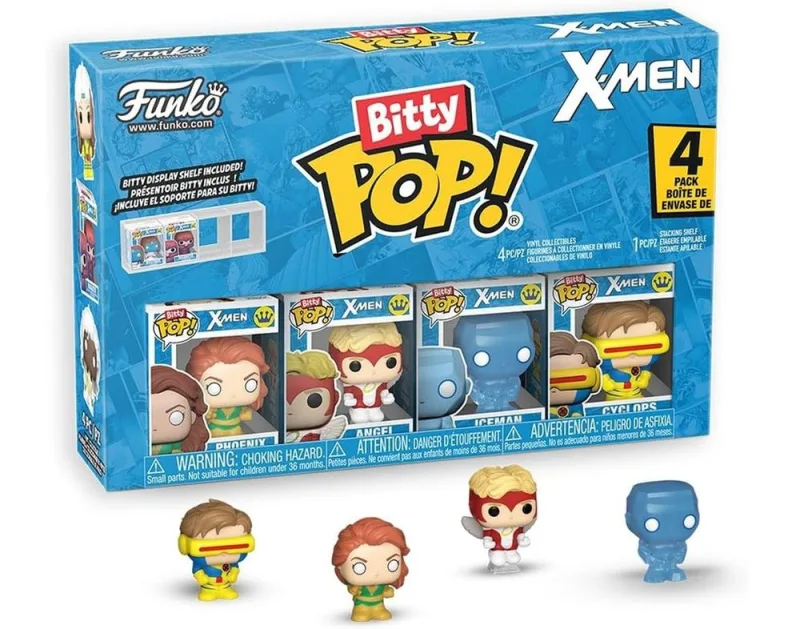 X-Men - Jean Grey (4 Pack) - Funko Bitty Pop - LC