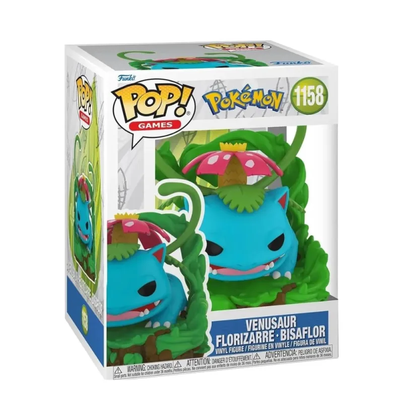 Funko Pop Pokémon 1158 Venusaur Premium - Funko
