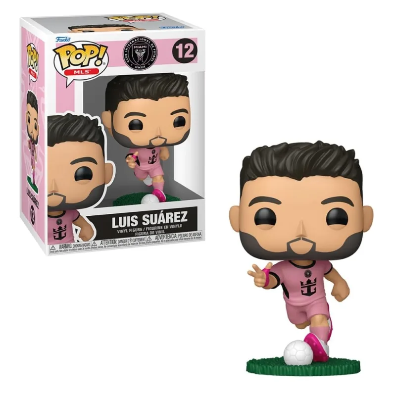 Funko Pop Football 12 Luis Suarez Inter Miami - Funko