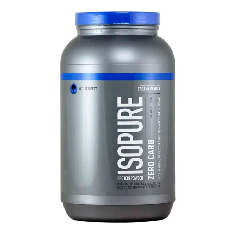 Isopure Zero Carb 3lb Perfect - Nature's Best Isopure Zero Carb 3lb Perfect baunilha - Nature's Best