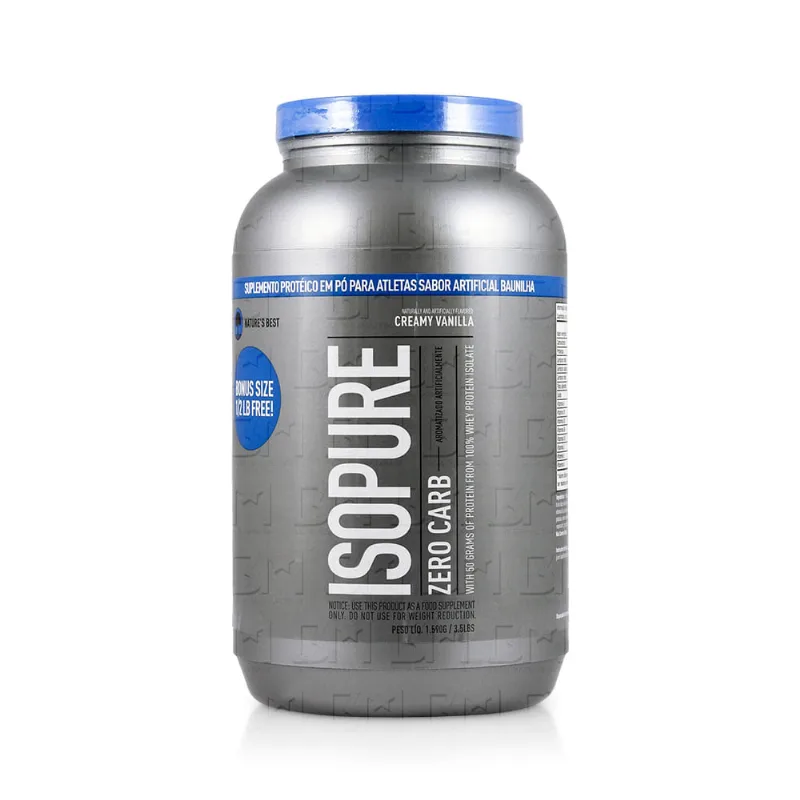 Isopure Zero Carb 3lb Perfect - Nature's Best Isopure Zero Carb 3lb Perfect Manga - Nature's Best