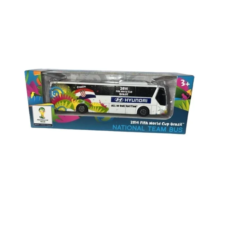 Miniatura Ônibus Hyundai Copa Mundo 2014 Fifa 1:95 Croácia