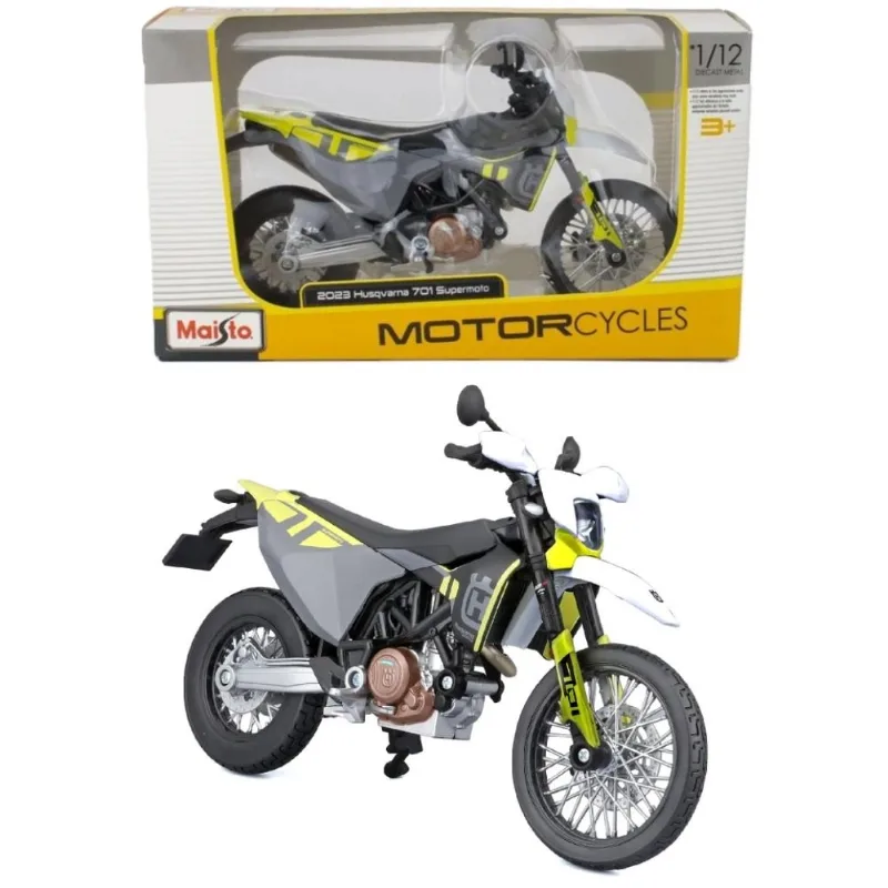 Moto 2023 Husqvarna 701 Supermoto - Motorcycles - 1/12 - Maisto
