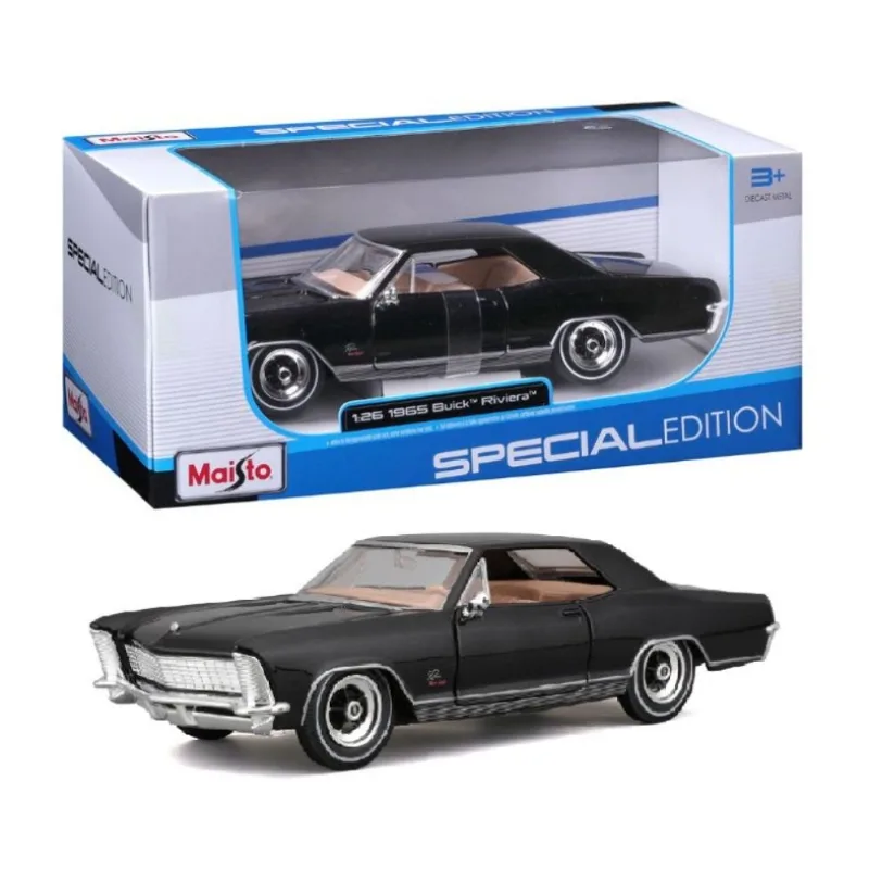 1965 Buick Riviera - Special Edition - 1/24 - Maisto Preto