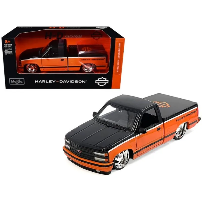 1993 Chevrolet 454 SS Pick-up - Harley Davidson HD Custom - 1/24 - Maisto